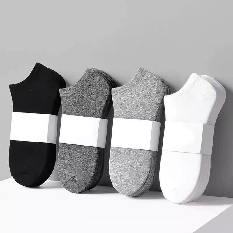Kit até 12 Pares de Meias Soquete Unissex Cano curto