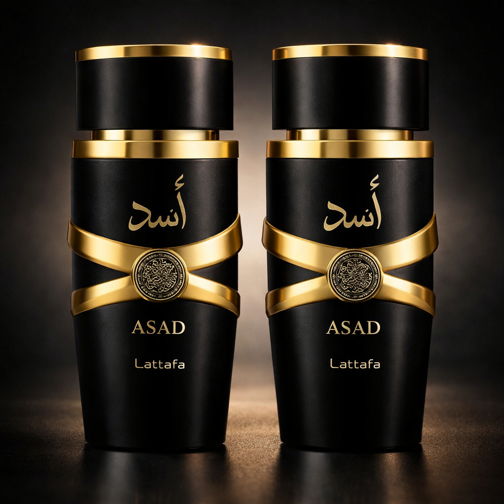 Kit Até 2 Perfumes Asad Masculinos Lattafa – Perfume Árabe Importado Longa Duração Amadeirado Luxo