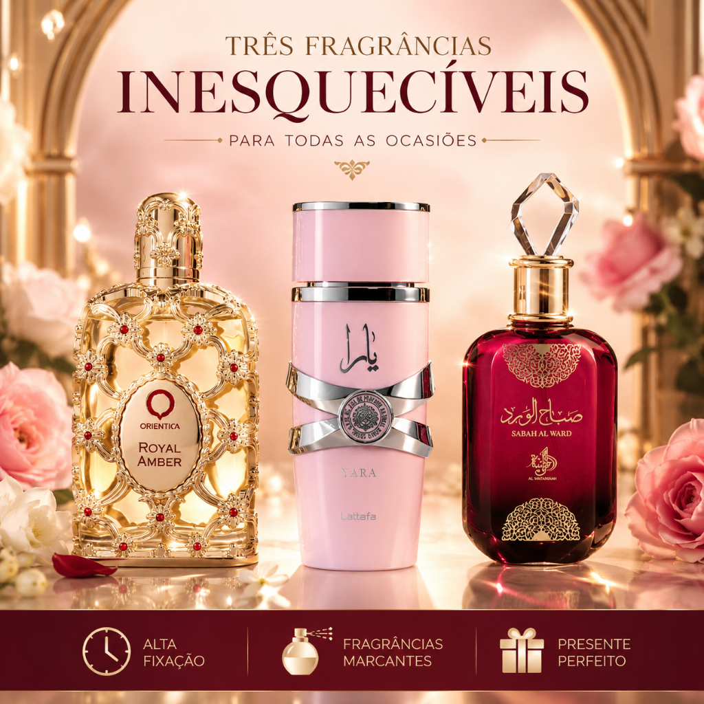 PERFUME ARABES FEMININO IMPORTADO PREMIUM