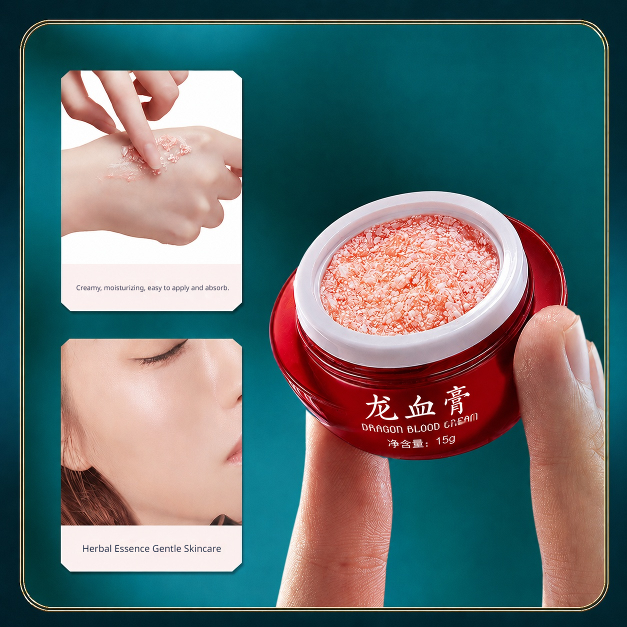 Anti-Rugas, Branqueador e Hidratante 15g Creme Anti-Idade com Sangue de Dragão